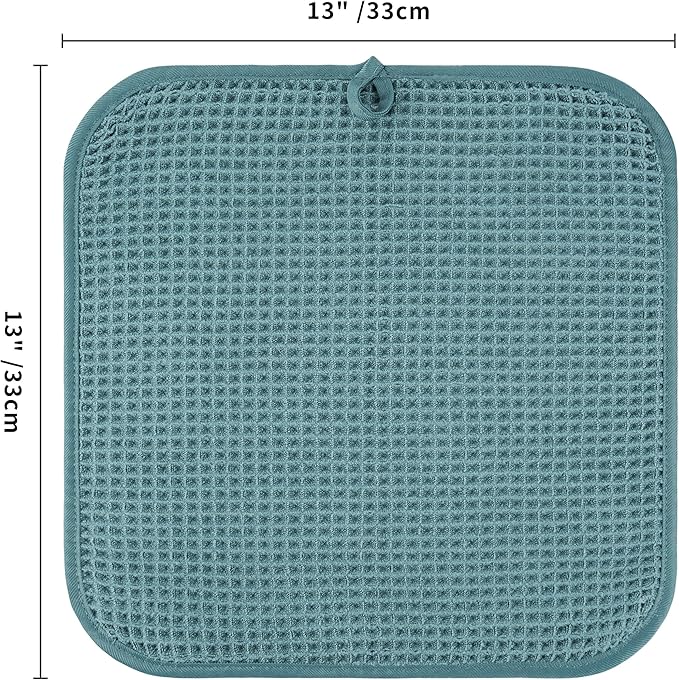 Microfiber Waffle Face Towels, 2 Pieces, Fast Drying, Lint Free - Image 7