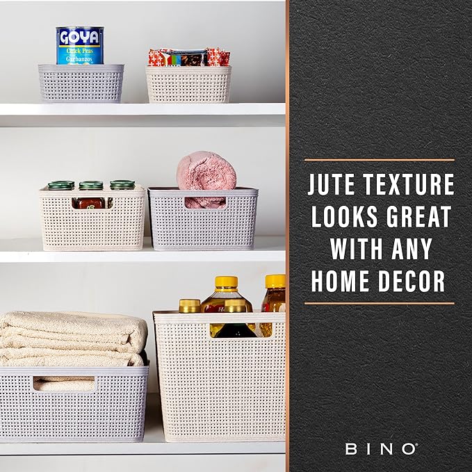 BINO | Woven Plastic Basket | XS, Space - Image 6