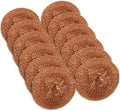 12 Pack Copper Coated Scourers by SCRUBIT – Scrubber Pad Used by SCRUBIT