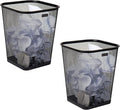 Mind Reader Mesh Trash Can, Waste Paper Basket, Metal Mesh, 9.75"L x 9.75"W x by MindReader