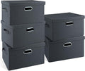 Medium 15" 21 Quart Collapsible Stackable Storage Bins by GraciadecoStorage