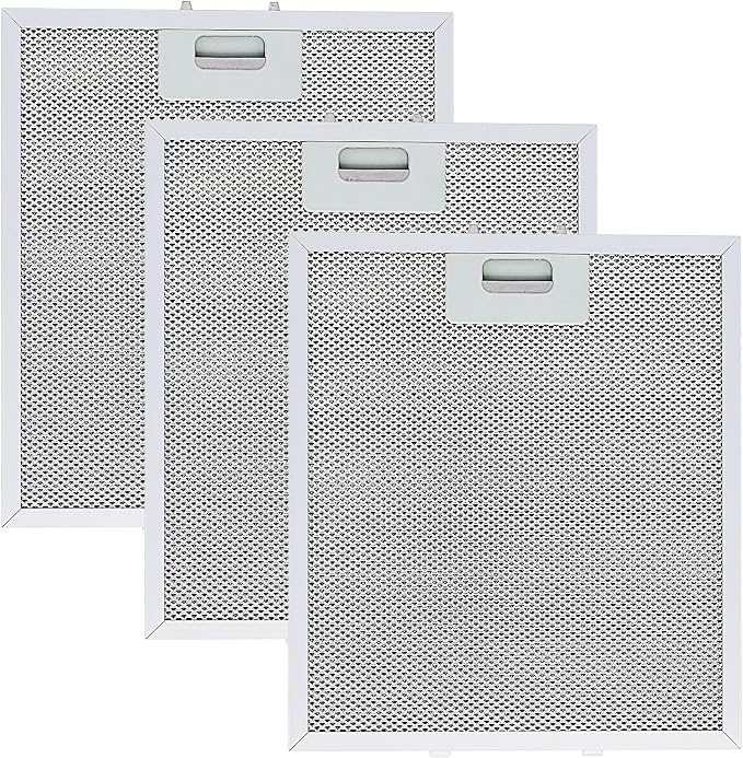  W10169961A Aluminum Range Hood Filters Replacement 3 Pack 10.5 x by WADOY