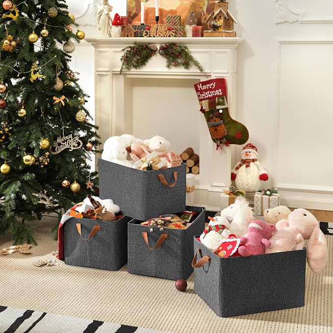 GRANNY SAYS Storage Baskets for Shelves, Closet Organizer Bins, Clothes Storage - Image 8