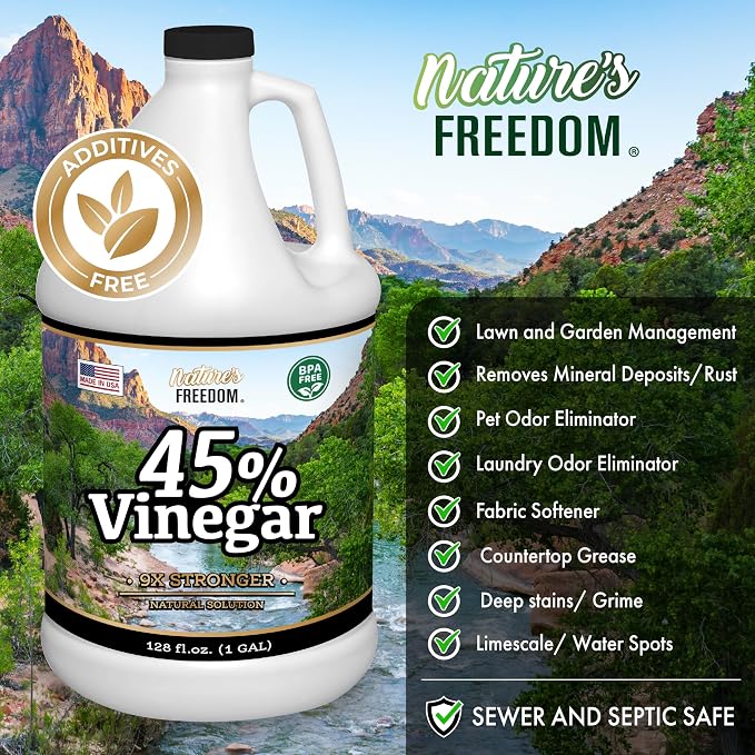 Nature's Freedom 45% Vinegar - Image 5