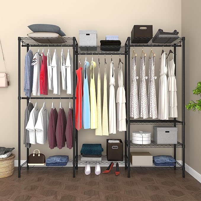 Heavy Duty Garment Rack, Freestanding Clothing Rack - Image 2