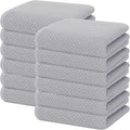 Homaxy 100% Cotton Waffle Weave Kitchen Dish Towels, Ultra Soft Absorbent Quick by Homaxy