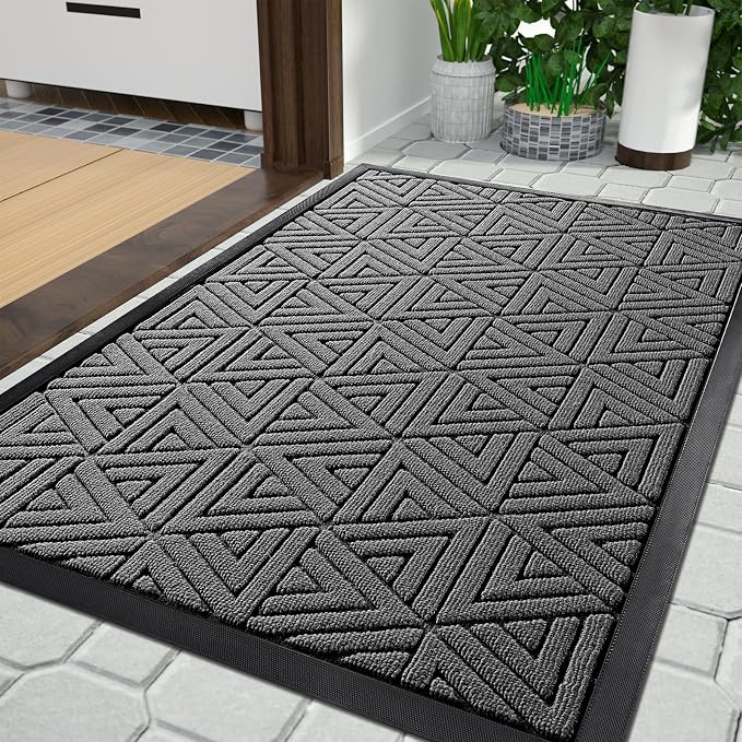 Yimobra Outdoor Mats for Front Door 29.5x17, All-Weather Waterproof Non-Slip by Yimobra