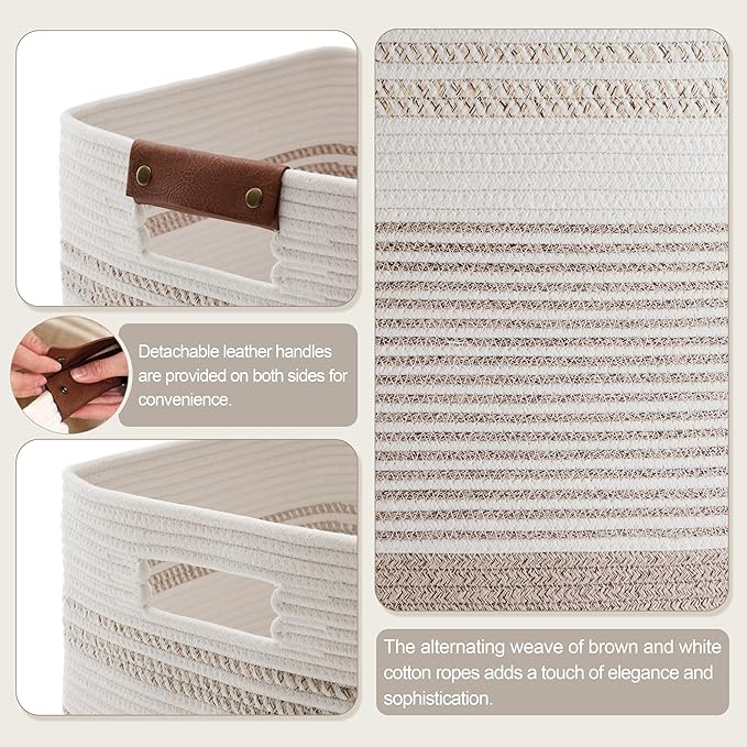 85L Tall Laundry Hamper with Handles - Image 5