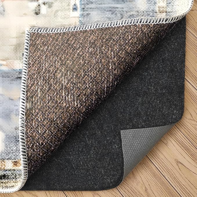 Felt Rug Pad, 2 x 3 Ft Rubber Non-Slip Rug Pad Gripper, Keep Rugs Secure and in by Comfypad