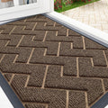OLANLY Front Door Mat Indoor Outdoor Entrance, Waterproof All-Season, by OLANLY