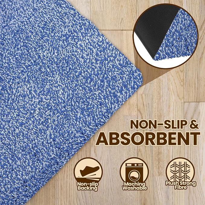 Premium Microfiber Indoor Door Mat – 36"x60" Washable Entry Mat, Waterproof - Image 5
