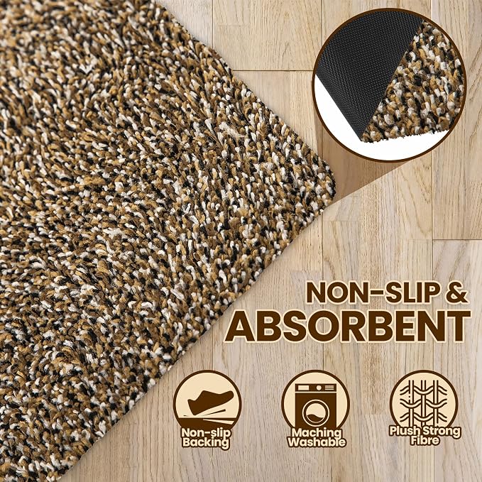 Premium Microfiber Indoor Door Mat – 36"x60" Washable Entry Mat, Waterproof - Image 5
