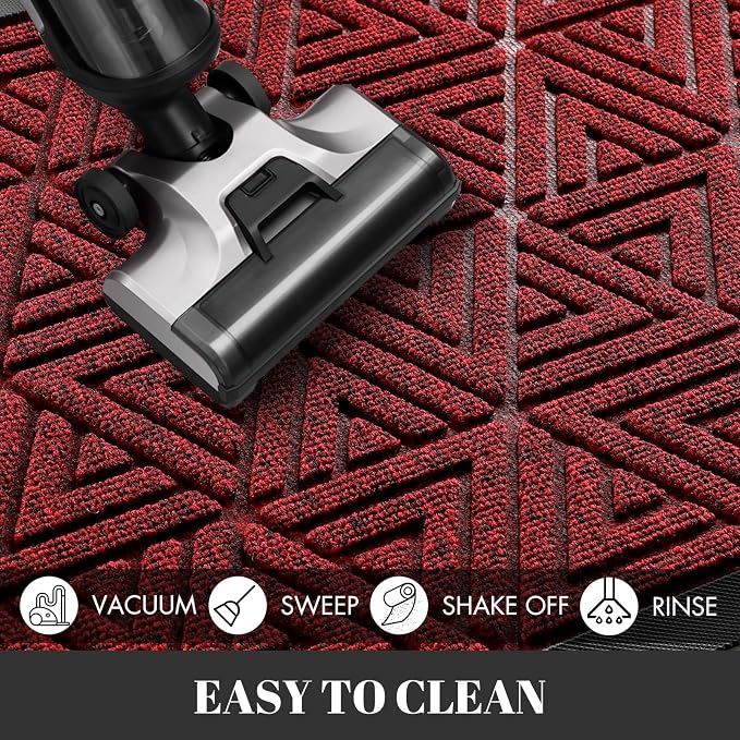 Yimobra Large Door Mat 47x24, All-Weather Waterproof Non-Slip Welcome Matt - Image 9