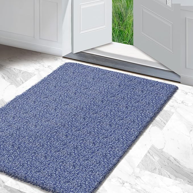 Premium Microfiber Indoor Door Mat – 36"x60" Washable Entry Mat, Waterproof by RugMast
