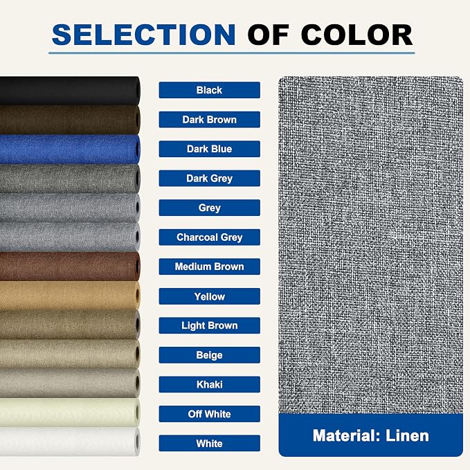 KING MOUNTAIN Linen Repair Patches, Self-Adhesive Fabric Patches, 4 X 63 inch - Image 6