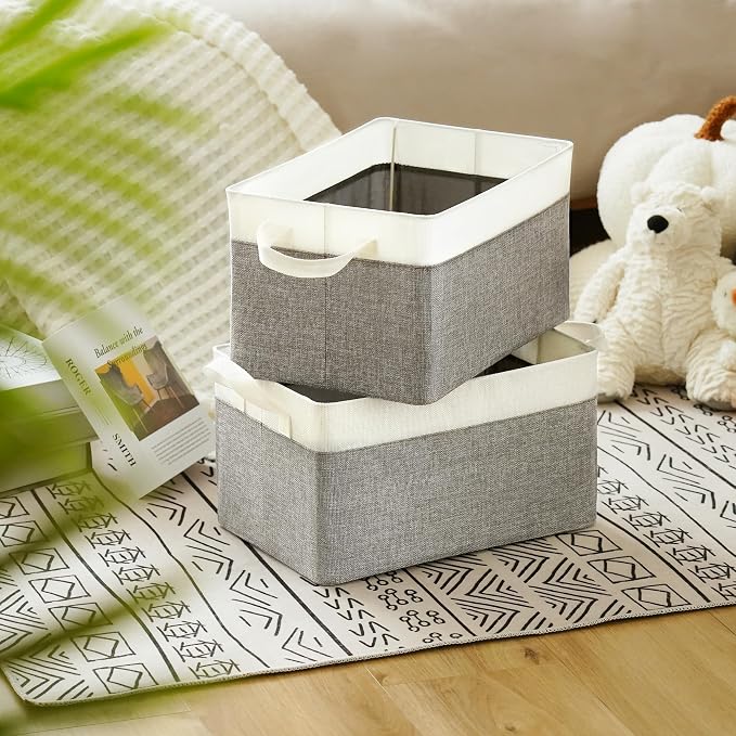 GRANNY SAYS Storage Baskets for Shelves, Closet Organizer Bins, Clothes Storage - Image 3