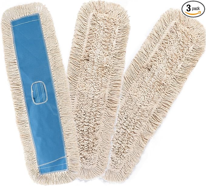 Matthew Cleaning 36'' Industrial Strength Cotton Dust Mop Refill Washable by MATTHEWCLEANINGPRODUCTS