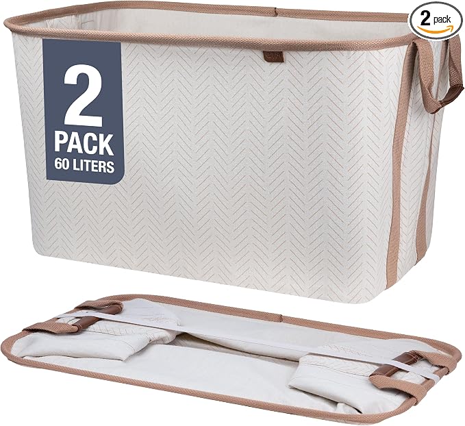 CleverMade Collapsible Laundry Basket Hamper by CleverMade