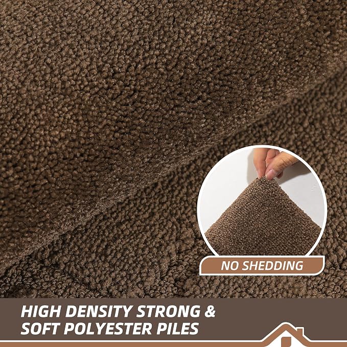 BEQHAUSE Door Mat 36" x 60", Non-Slip Door Mats Indoor Entryway Rugs Washable - Image 6
