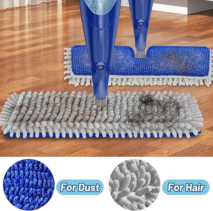 Papclean Spray Mops for Floor Cleaning: Double Sided Dust Mop for Hardwood Wood - Image 6
