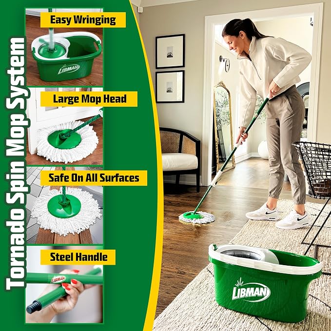 Libman Tornado Spin Mop System - Image 8