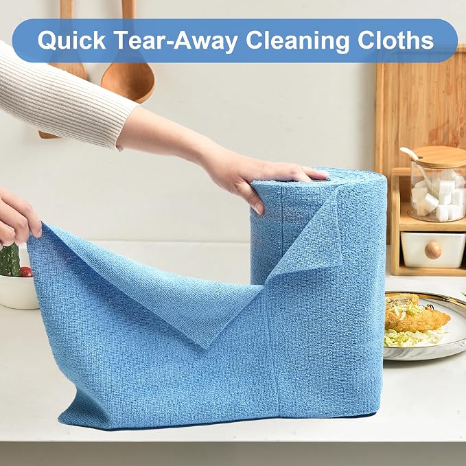 LIVOS Microfiber Cleaning Cloth Roll - Image 2