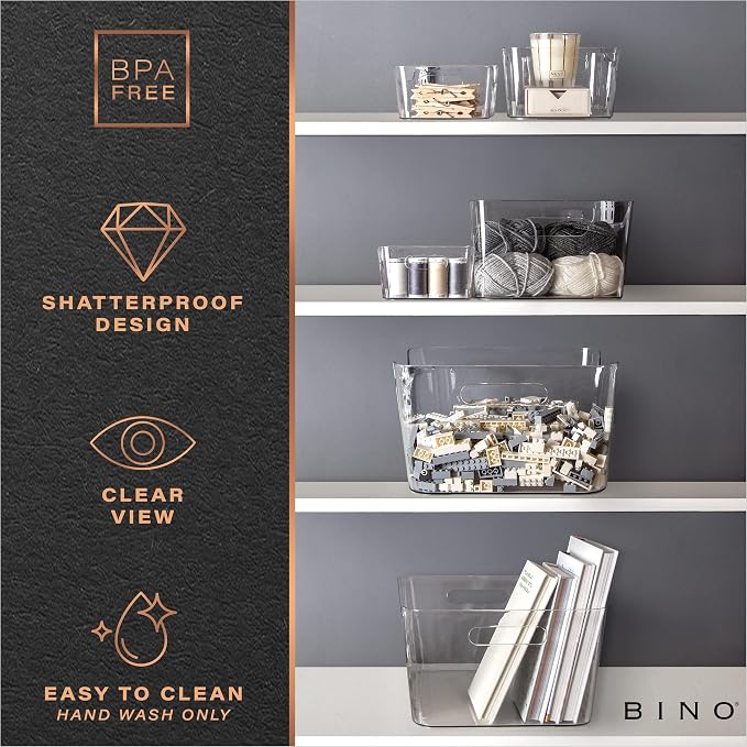 BINO | Plastic Organizer Bins, X-Large - Image 7