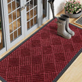 Smiry Front Door Mat Outside Entrance, Heavy Duty Outdoor Indoor Mat, Natural by Smiry