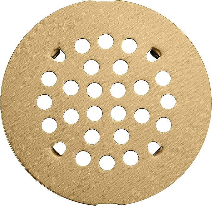 rrajj 4-1/4 Inch Round Snap-in Shower Floor Drain Cover Replacement Cover by RRAJJ