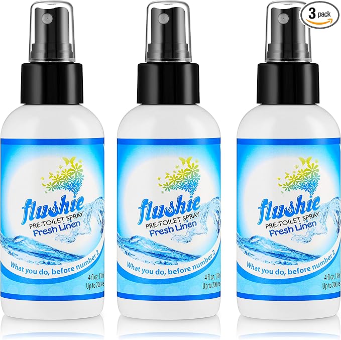 Flushie Pre-Toilet Spray: Travel Size Bathroom Spray by FlushiePre-ToiletSpray