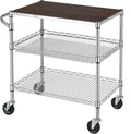 Finnhomy 3 Tier Heavy Duty Commercial Grade Utility Cart by Finnhomy