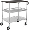 Finnhomy 3 Tier Heavy Duty Commercial Grade Utility Cart by Finnhomy
