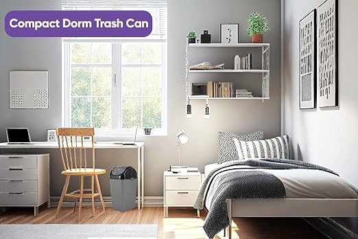 Superio Small Trash Can for Dorm - Image 5