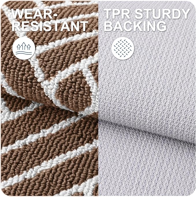 OLANLY Indoor Door Mat, 32x20 Inch, Dirt Resistant and Absorbent, Non-Slip - Image 3