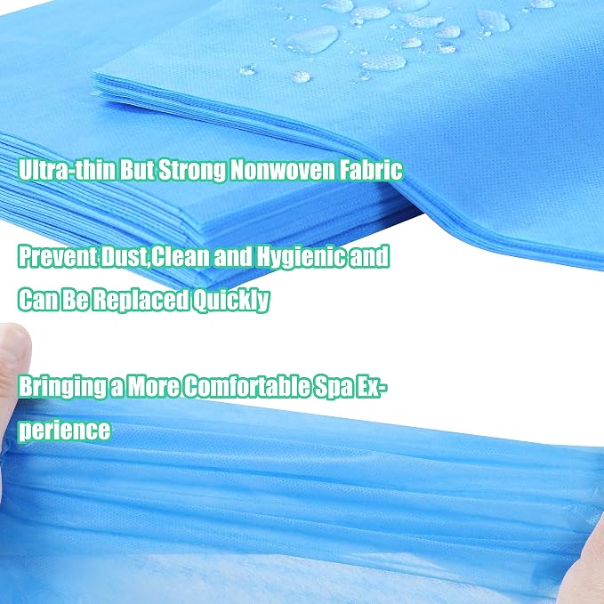 Disposable Bed Sheets for Massage Table 100 Pcs 31" x 71" Waterproof Massage - Image 5