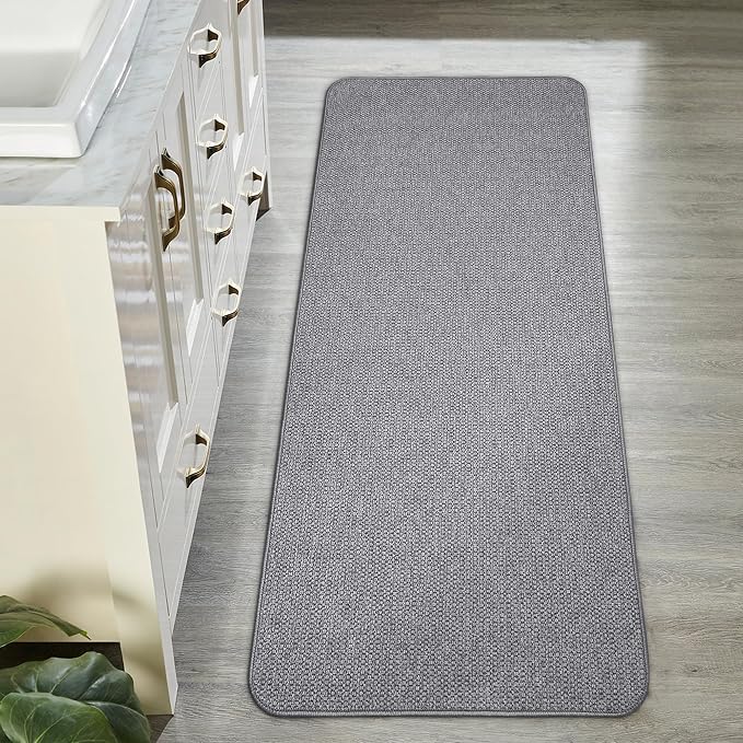 Bath Mat, Ultra Thin Bathroom Runner Rugs, Large Bath Mats by BosapDirect