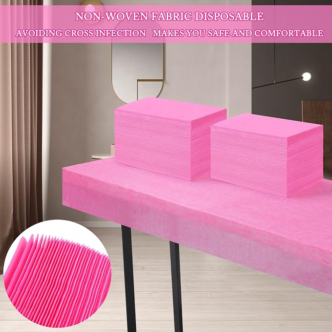 Disposable Bed Sheets 100 Pcs 31" x 71" Massage Table Sheets Non Woven Fabric - Image 5