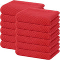 Homaxy 100% Cotton Waffle Weave Kitchen Dish Towels, Ultra Soft Absorbent Quick by Homaxy