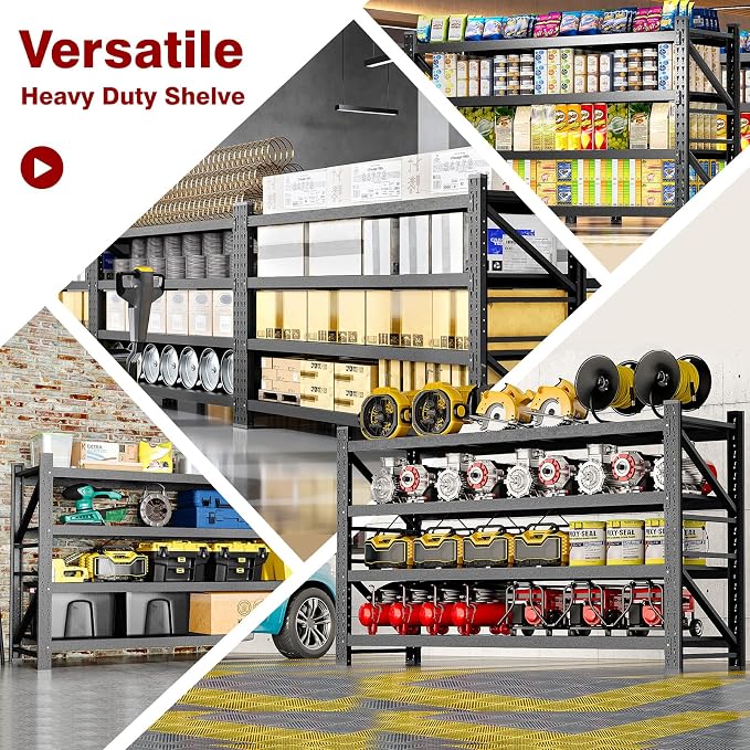 8000LBS Metal Steel Storage Shelves - Image 3