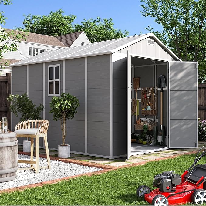 UDPATIO Outdoor Storage Shed 7.5x10.7 FT by UDPATIO