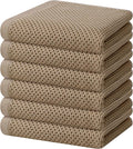 Homaxy 100% Cotton Waffle Weave Kitchen Dish Towels, Ultra Soft Absorbent Quick by Homaxy