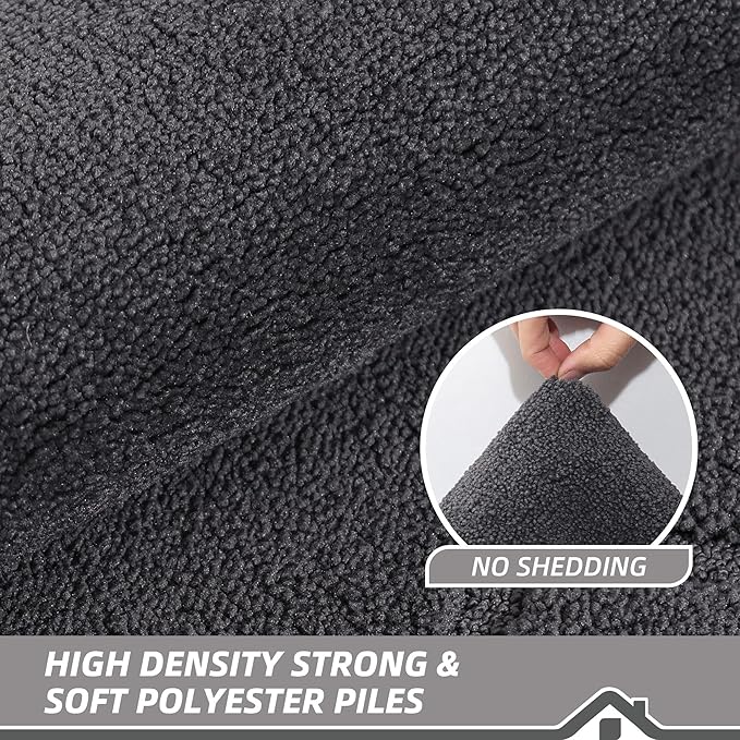 BEQHAUSE Door Mat 36" x 60", Non-Slip Door Mats Indoor Entryway Rugs Washable - Image 7