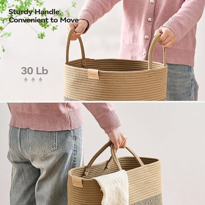 Laundry Hamper 62L, Large Laundry Basket - Image 4