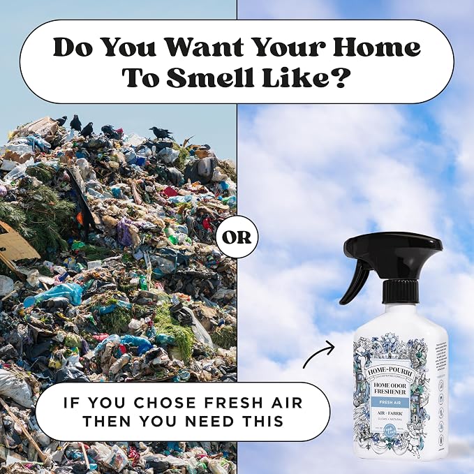 Home-Pourri Air + Fabric Multi-Purpose Odor Freshener Spray, 11 Fl Oz, Fresh - Image 9
