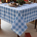 Waterproof Checkered Tablecloth Fabric by Essifunia