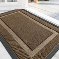 OLANLY Front Door Mat Indoor Outdoor Entrance, Waterproof All-Season, by OLANLY