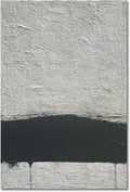 NANKAI Hand-painted Minimalism Black and Gray Art Oil painting Canvas Abstract by NANKAIOilPaintingArt