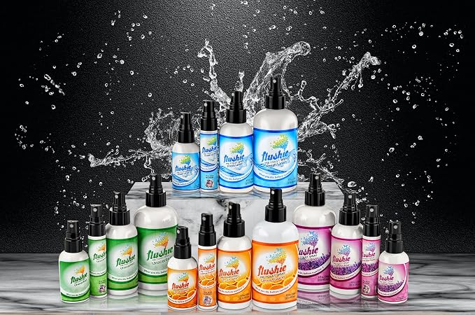 Flushie Pre-Toilet Sprays for Poop Travel Size Toiletries Bathroom Spray for - Image 5