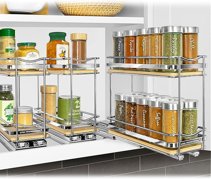 LYNK PROFESSIONAL® Élite™ Pull Out Spice Rack Organizer - Image 7