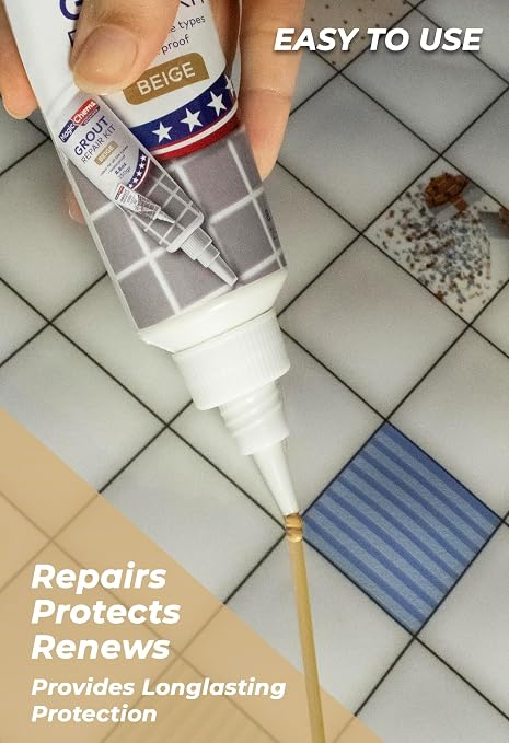 Tile Grout Repair Kit, Grout Sealer Restore and Renewer - Image 3